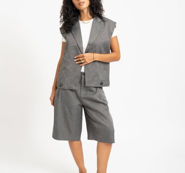 Remy Bermuda Shorts Donker Grijs - Things I Like Things I Love
