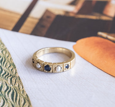 Ring Brass Magic Star Gold - Things I Like Things I Love