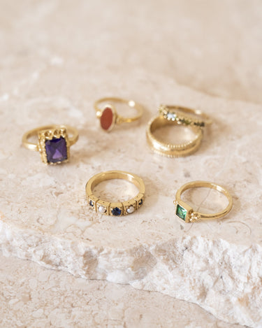 Ring Brass Magic Star Gold - Things I Like Things I Love