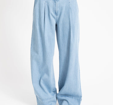 Rouge Francie Mae Trouser Light Blue Denim - Things I Like Things I Love