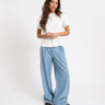 Rouge Francie Mae Trouser Light Blue Denim - Things I Like Things I Love