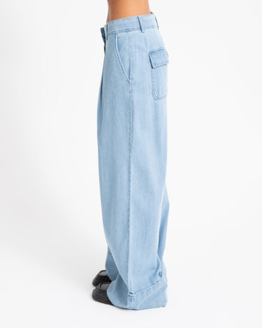 Rouge Francie Mae Trouser Light Blue Denim - Things I Like Things I Love