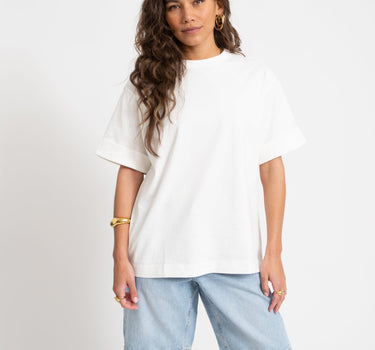 Rouge Naomi Mae O - Neck Oversized Cloud Dancer - Things I Like Things I Love