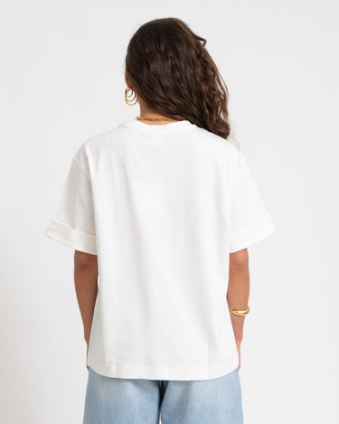 Rouge Naomi Mae O - Neck Oversized Cloud Dancer - Things I Like Things I Love