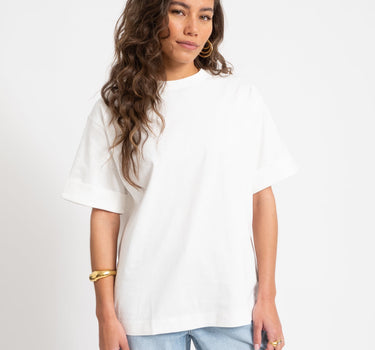 Rouge Naomi Mae O - Neck Oversized Cloud Dancer - Things I Like Things I Love