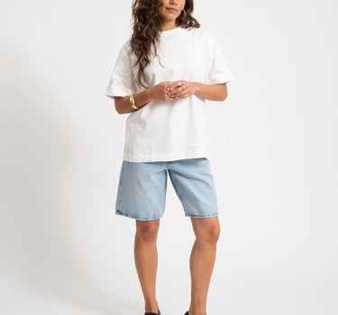 Rouge Naomi Mae O - Neck Oversized Cloud Dancer - Things I Like Things I Love