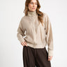 Rouge Stina High Neck Shirt Feather Gray - Things I Like Things I Love