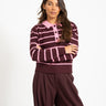 Ruby Polo Neck Knit Orchid Smoke - Things I Like Things I Love