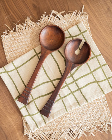 Salad Server Acacia Dark Brown - Things I Like Things I Love