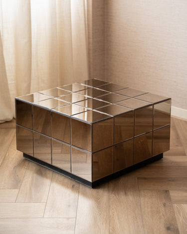 Salontafel Flectron Spiegelglas Bruin - Things I Like Things I Love