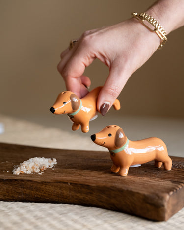 Salt & Pepper Sausage Dog - Things I Like Things I Love
