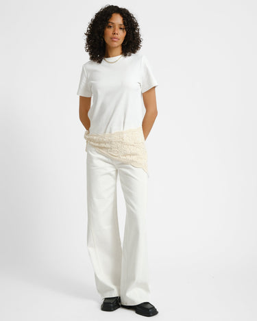 Scarf Crochet White - Things I Like Things I Love