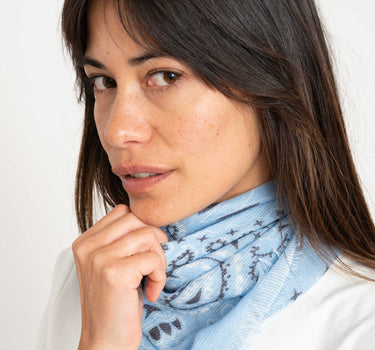 Scarf Fee Light Blue - Things I Like Things I Love