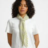Scarf Kaia Stripe Light Green - Things I Like Things I Love