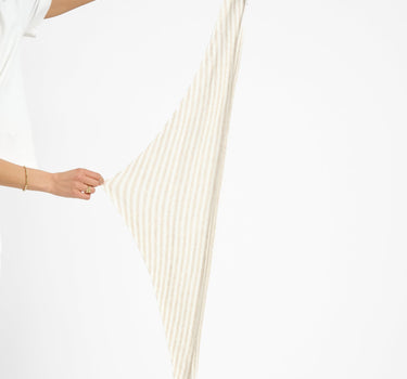 Scarf Kaia Stripe Sand - Things I Like Things I Love