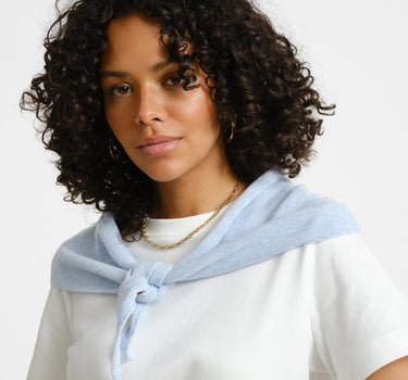 Scarf Kaia Uni Light blue - Things I Like Things I Love