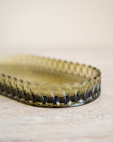 Schaal Pear Glas Groen - Things I Like Things I Love