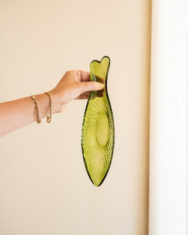 Schaaltje Vis Glas Groen - Things I Like Things I Love