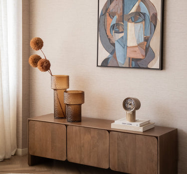Schilderij Cubistisch Portret - Things I Like Things I Love