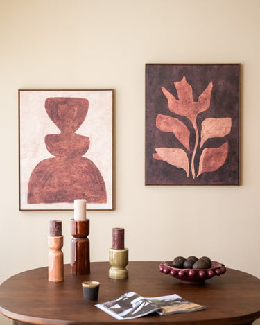 Schilderij Hearth Bruin - Things I Like Things I Love