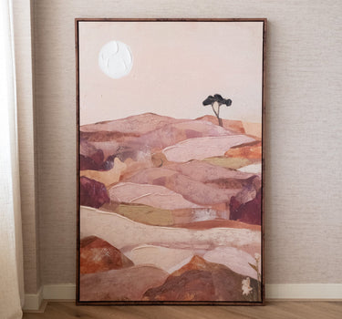 Schilderij Landscape Roze - Things I Like Things I Love