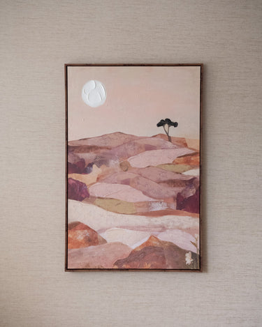 Schilderij Landscape Roze - Things I Like Things I Love