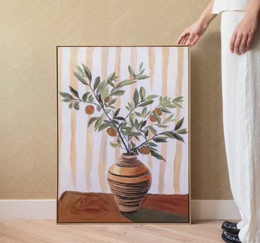 Schilderij Mediterrane Olijftakken - Things I Like Things I Love