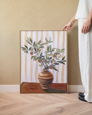 Schilderij Mediterrane Olijftakken - Things I Like Things I Love