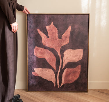 Schilderij Petalo Bruin - Things I Like Things I Love