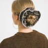 Scrunchie Checked Brown - Things I Like Things I Love