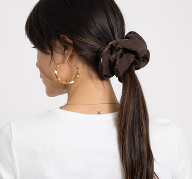 Scrunchie Shimmer Brown - Things I Like Things I Love