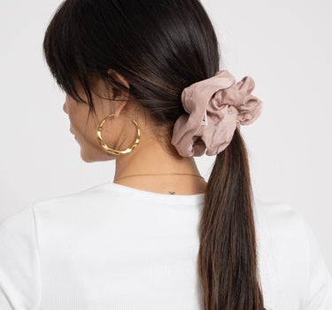 Scrunchie Shimmer Light Pink - Things I Like Things I Love
