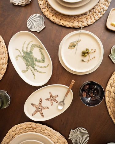 Serveerbord Crab Ceramic - Things I Like Things I Love