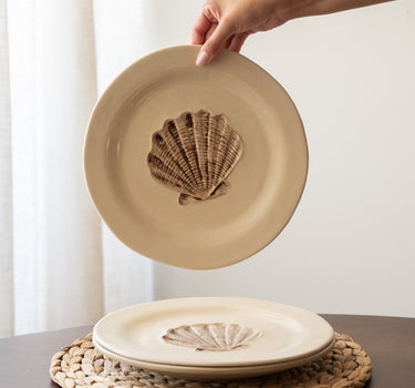 Serveerbord Shell Ceramic - Things I Like Things I Love