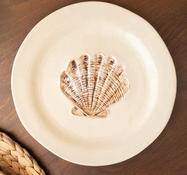 Serveerbord Shell Ceramic - Things I Like Things I Love