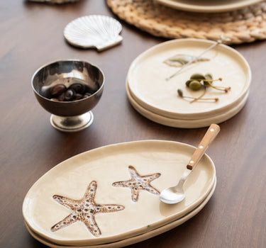 Serveerbord Starfish Ceramic - Things I Like Things I Love