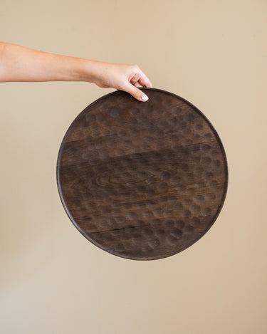 Serveerplank Artisan Rond Bruin - Things I Like Things I Love