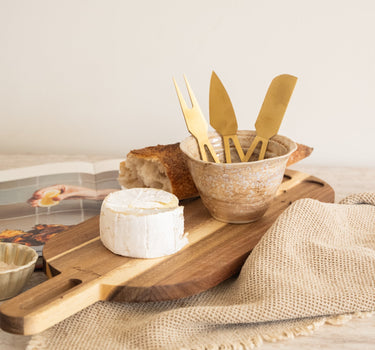 Serving Board With Cheese Knives - Things I Like Things I Love