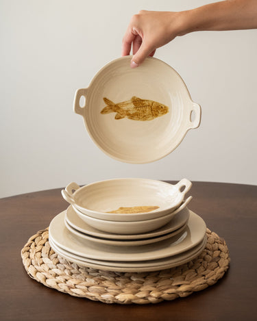 Serving Bowl Fish Ceramic - Things I Like Things I Love