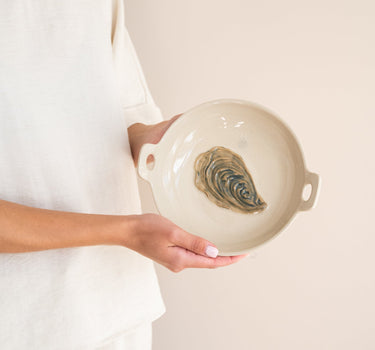 Serving Bowl Oyster Ceramic - Things I Like Things I Love