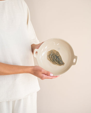Serving Bowl Oyster Ceramic - Things I Like Things I Love