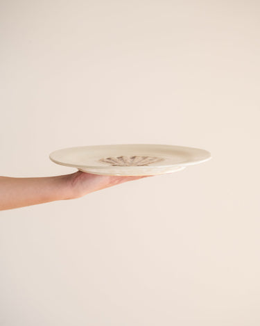 Serving Plate Shell Ceramic - Things I Like Things I Love
