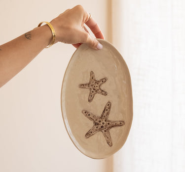 Serving Plate Starfish Ceramic - Things I Like Things I Love