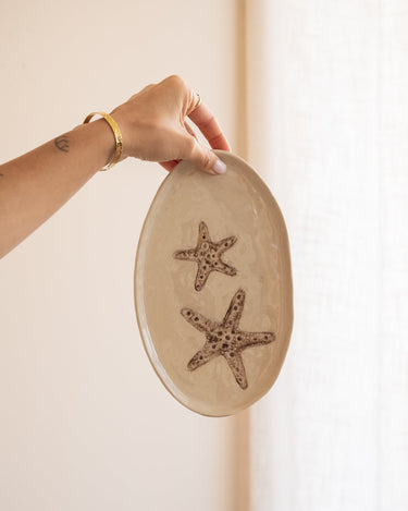 Serving Plate Starfish Ceramic - Things I Like Things I Love