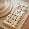 SET OF 16 - HKLIVING Cutlery Set Olive Green - Things I Like Things I Love