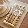 SET OF 16 - HKLIVING Cutlery Set Wood - Things I Like Things I Love