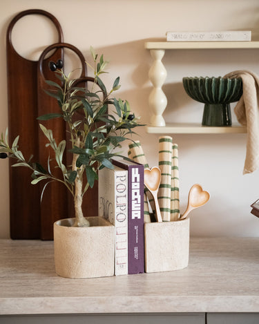 SET OF 2 - Bookend Olina - Things I Like Things I Love