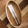 SET OF 2 - Dinner Candle Ombre Brown - Things I Like Things I Love