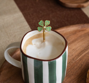 SET OF 2 - Handmade Lucky Clover Teaspoon - Things I Like Things I Love