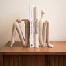 SET OF 2 - TILTIL Ornament/Bookend Human Beige - Things I Like Things I Love